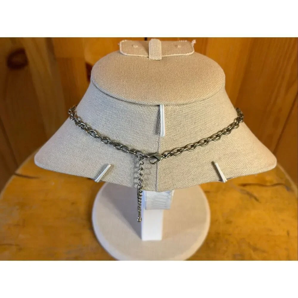 Mid-Century Multiple-Heart Necklace (7429)